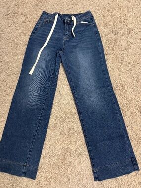 Wide leg jeans